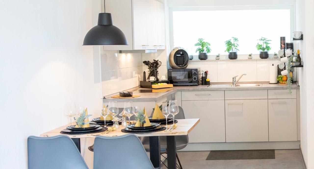 Customflats - Tiefgarage - Terrasse - Uninaehe Apartment Ulm Luaran gambar